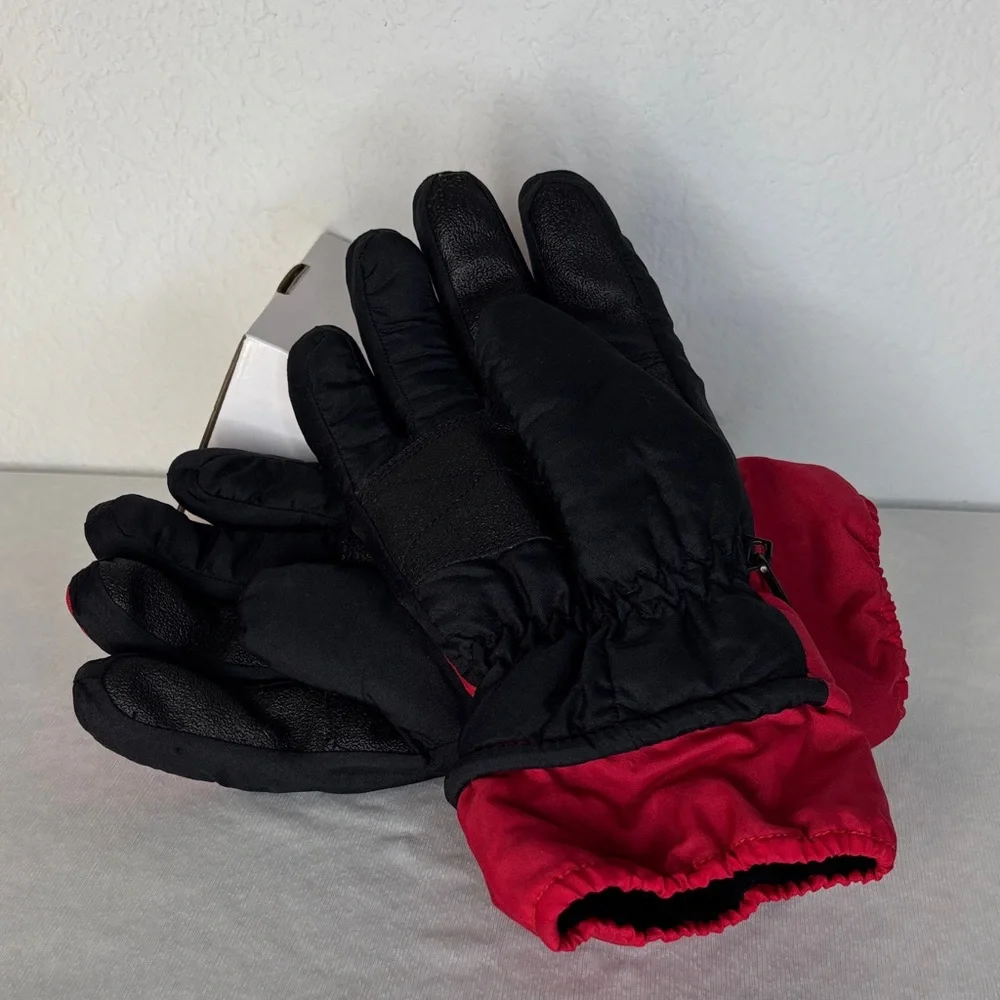 Prospirit Red and Black Insulated Winter Gloves
